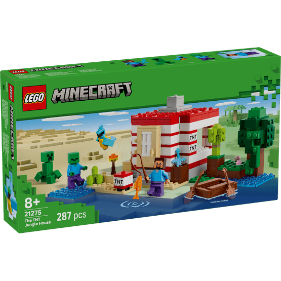 LEGO Minecraft - The TNT Jungle House