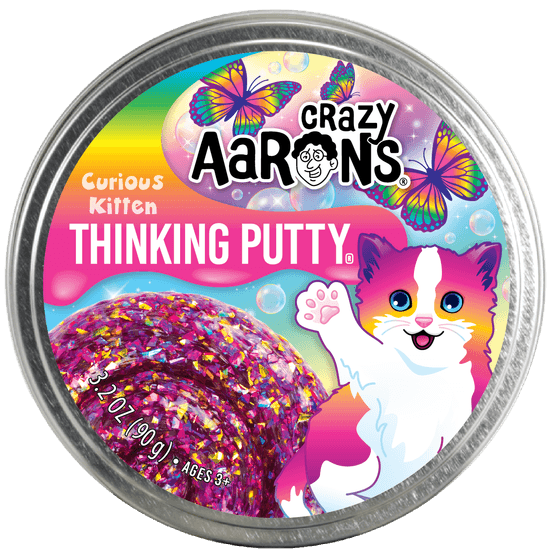 Crazy Aarons - Trendsetters Putty Pets Curious Kitten