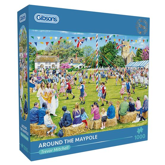 Gibsons - Around the Maypole 1000 Piece Jigsaw Puzzle