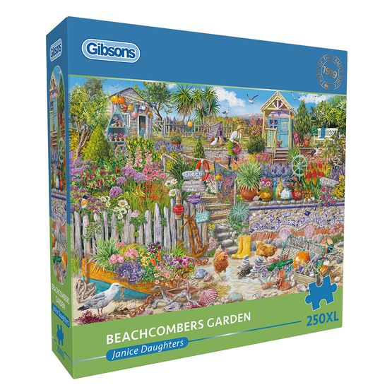 Gibsons - Beachcomber's Garden 250 Piece XLJigsaw Puzzle