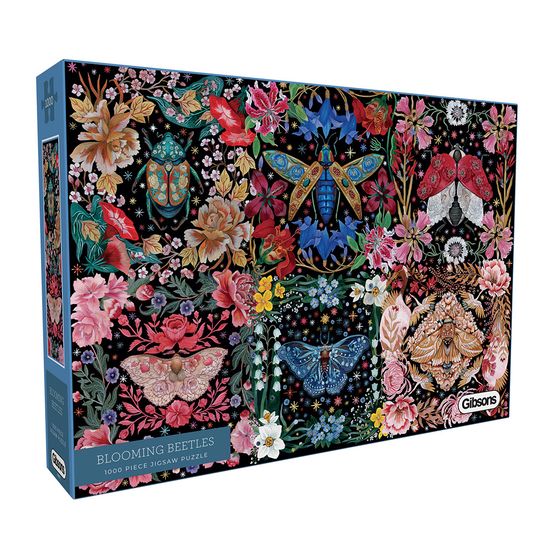 Gibsons - Blooming Beetles 1000 Piece Jigsaw Puzzle