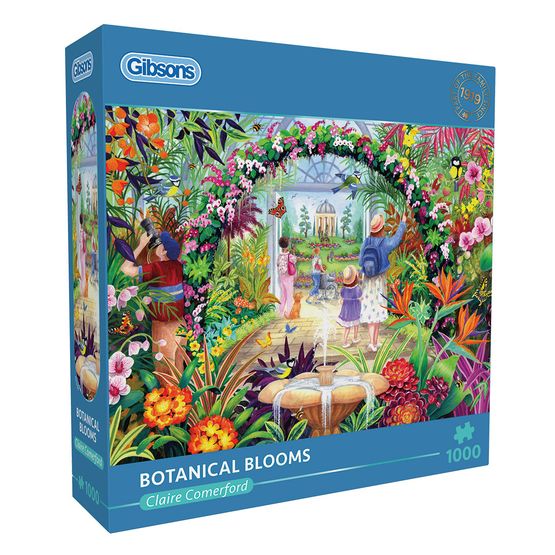 Gibsons - Botanical Blooms 1000 Piece Jigsaw Puzzle