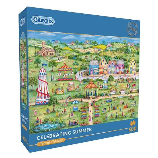Gibsons - Celebrating Summer 500 Piece Jigsaw Puzzle