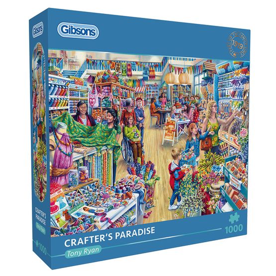 Gibsons - Crafter's Paradise 1000 Piece Jigsaw Puzzle