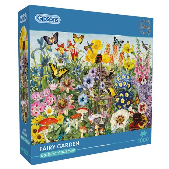 Gibsons - Fairy Garden 1000 Piece Jigsaw Puzzle