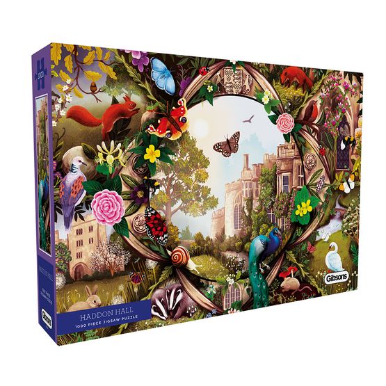 Gibsons - Haddon Hall 1000 Piece Jigsaw Puzzle