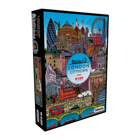 Gibsons - London Cityscape 500 Piece Jigsaw Puzzle