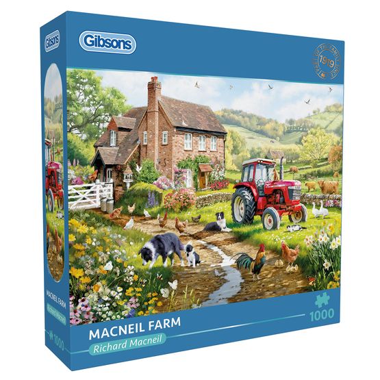 Gibsons - Macneil Farm 1000 Piece Jigsaw Puzzle