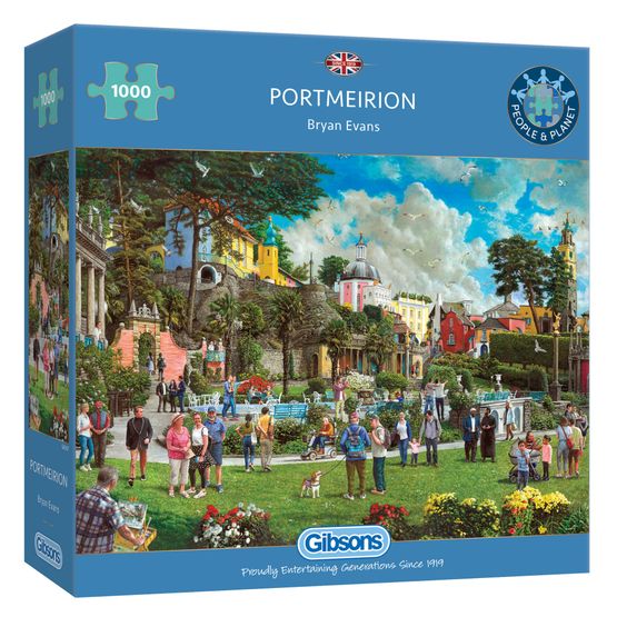 Gibsons - Portmeirion 1000 Piece Jigsaw Puzzle