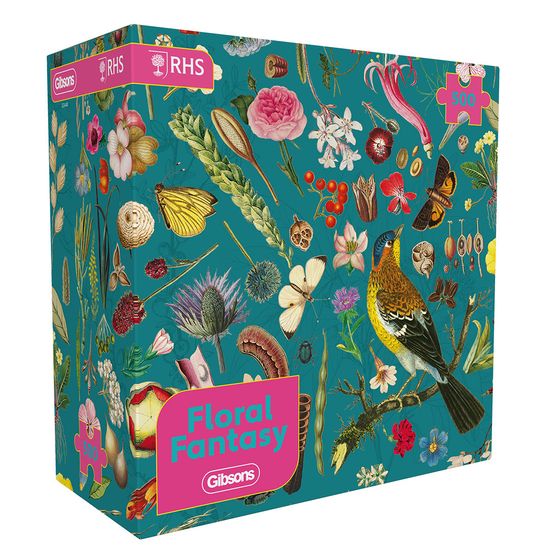 Gibsons - RHS Floral Fantasy 500 Piece Jigsaw Puzzle