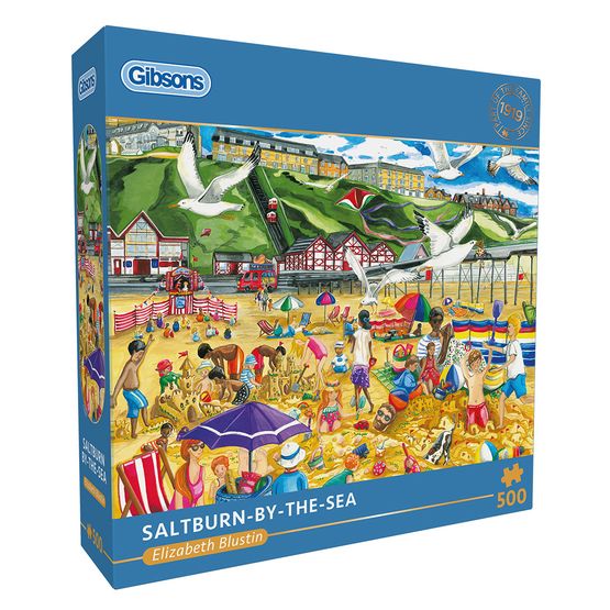 Gibsons - Saltburn-by-the-Sea 500 Piece Jigsaw Puzzle