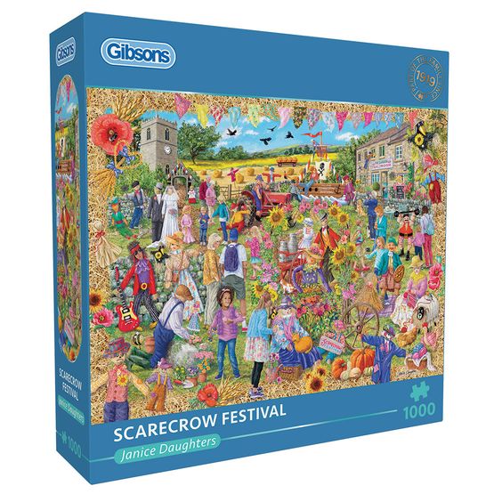 Gibsons - Scarecrow Festival 1000 Piece Jigsaw Puzzle