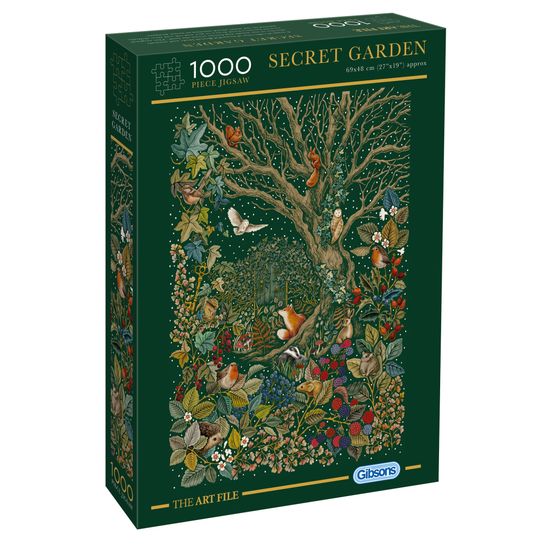 Gibsons - Secret Garden 1000 Piece Jigsaw Puzzle