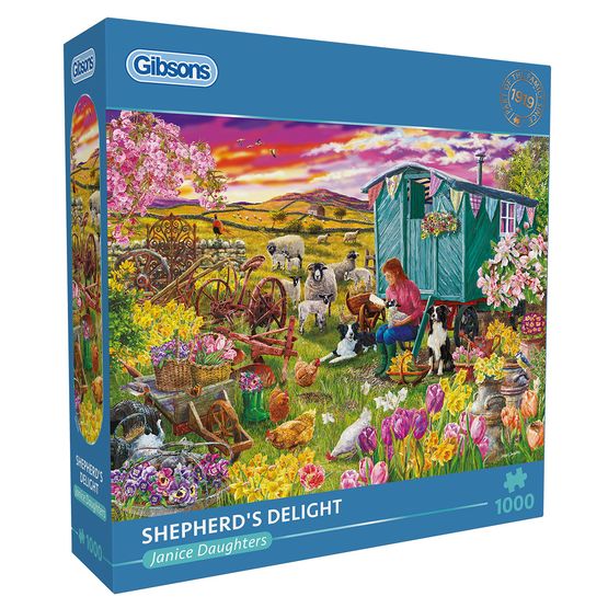 Gibsons - Shepherd's Delight 1000 Piece Jigsaw Puzzle