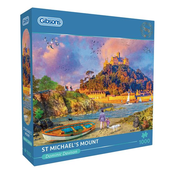Gibsons - St Michael's Mount 1000 Piece Jigsaw Puzzle