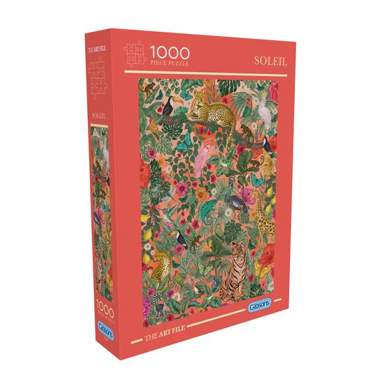 Gibsons - The Art File Soleil? 1000 Piece Jigsaw Puzzle