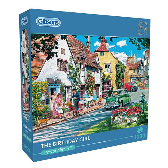 Gibsons - The Birthday Girl 1000 Piece Jigsaw Puzzle