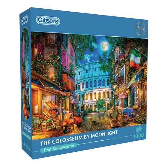 Gibsons - The Colosseum by Moonlight 1000 Piece Jigsaw Puzzle