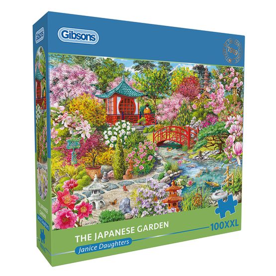 Gibsons - The Japanese Garden 100 XXL Piece Jigsaw Puzzle