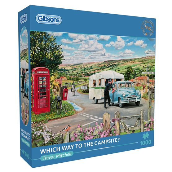 Gibsons - Which Way to the Campsite? 1000 Piece Jigsaw Puzzle