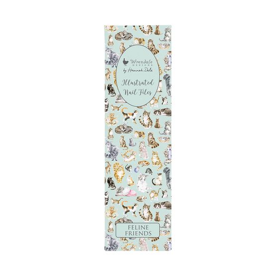 Wrendale Designs -  Nail File Set Feline Friends