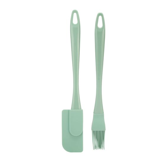 Fusion Twist - Mini Pastry Brush &amp; Jar Scraper Set Mint