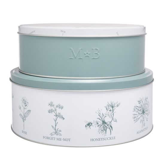 Mary Berry - Garden Set Of 2 Cake Tins Flowers