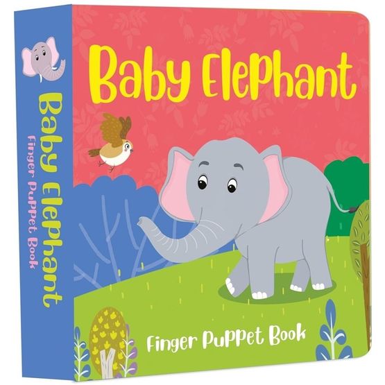 Allsorted - Finger Puppet Baby Elephant Book
