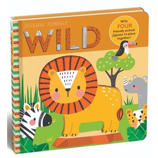 Allsorted - Jigsaw Jumble Wild Board Book