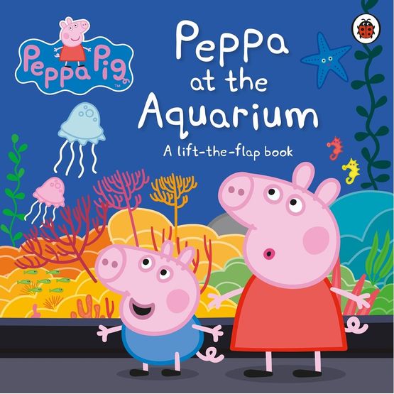 Allsorted - Peppa Pig Board Book At the Aquarium Flap