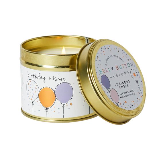 Belly Button Designs - Candles - Birthday Wishes