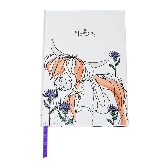 Belly Button Designs - Notebooks A5 - Highland Cow