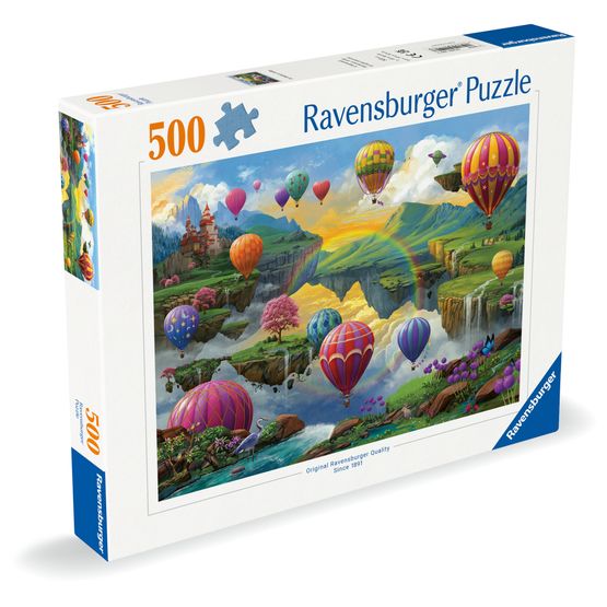 Ravensburger - Air Balloon Valley 500 Piece Jigsaw Puzzle