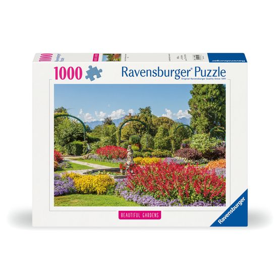 Ravensburger - Beautiful Gardens Stresa Italy 1000 Piece Jigsaw Puzzle
