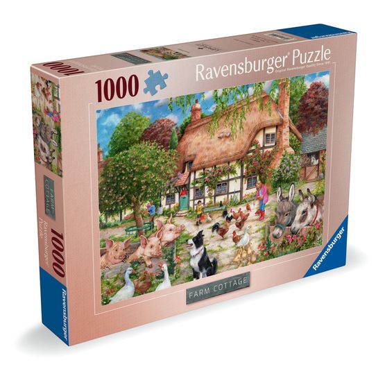 Ravensburger - Farm Cottage 1000 Piece Jigsaw Puzzle