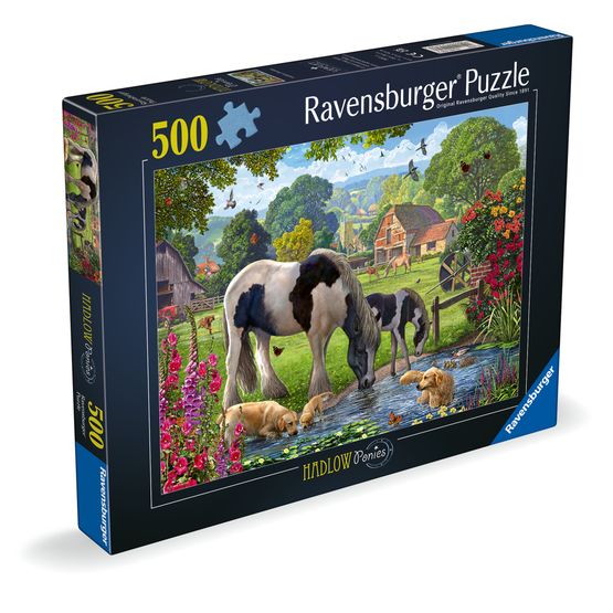 Ravensburger - Hadlow Ponies 500 Piece Jigsaw Puzzle