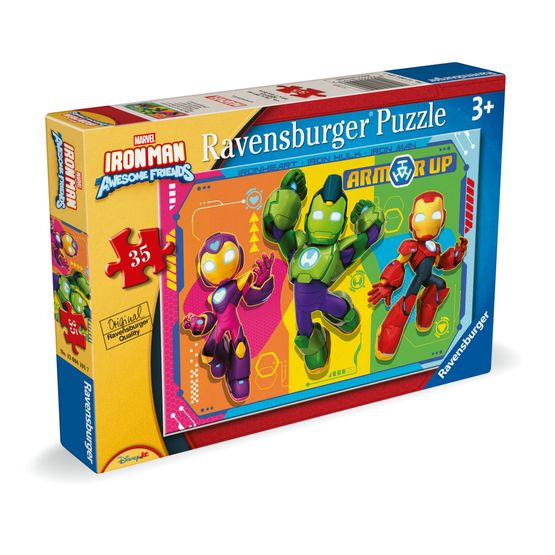Ravensburger - Iron Man &amp; His Awesome Friends 35 Piece Jigsaw Puzzle