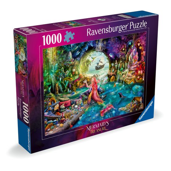 Ravensburger - Mermaids Treasure 1000 Piece Jigsaw Puzzle