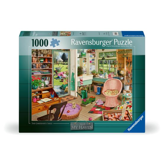 Ravensburger - My Haven No 8 The Gardener's Shed 1000 Piece Jigsaw Puzzle