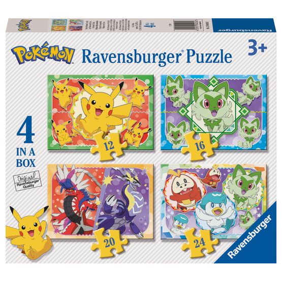 Ravensburger - Pokemon 4 in a Box Jigsaw Puzzles