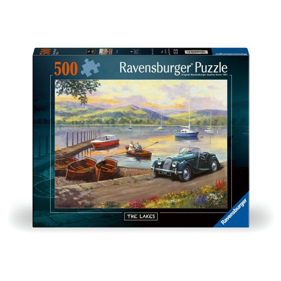 Ravensburger - Stop at the Lakes 500 Piece Jigsaw Puzzle