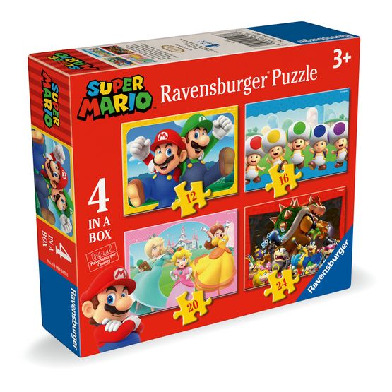 Ravensburger - Super Mario 4 in a Box Jigsaw Puzzles