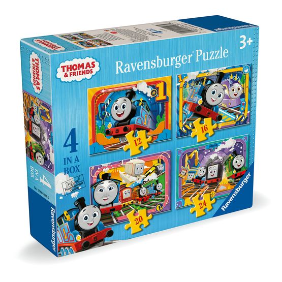 Ravensburger - Thomas &amp; Friends Anniversary 4 in a Box Jigsaw Puzzles