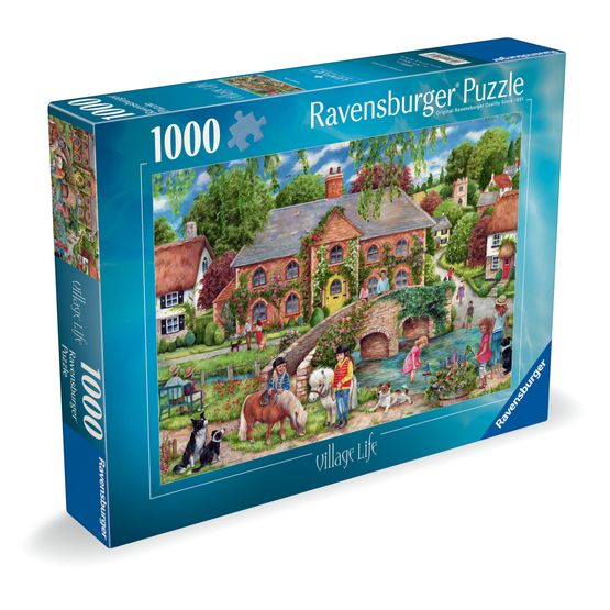 Ravensburger - Village Life 1000 Piece Jigsaw Puzzle