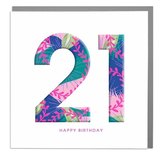 21 Happy Birthday Neon