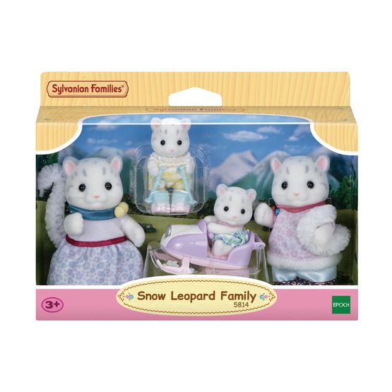 Sylvanian Families - Snow Leopard Family