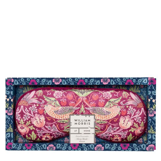 William Morris at Home - Strawberry Thief Dried Lavender Sleep Mask