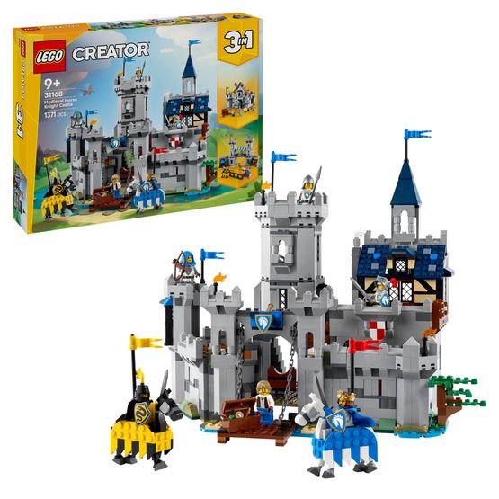 LEGO Creator - 3in1 Medieval Horse Knight Castle