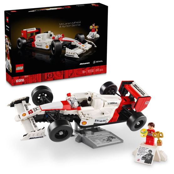 LEGO Icons - McLaren MP4/4 &amp; Ayrton Senna Set