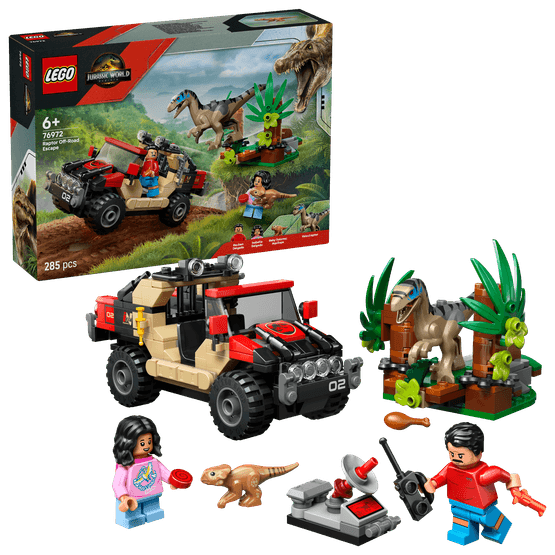 LEGO Jurassic World - Raptor Off-Road Escape Toy
